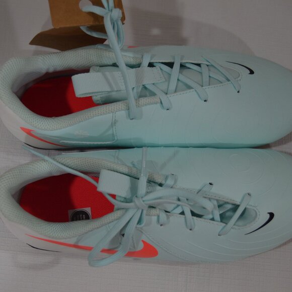 Nike JR Phantom GX II Academy FG/MG Mint/Atomic Red/Off Noir Size 5.5Y (New) - Picture 11 of 13